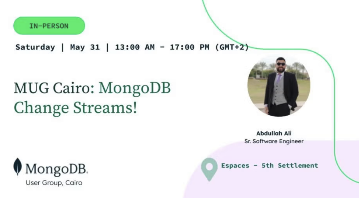 MongoDB Change Streams event artwork